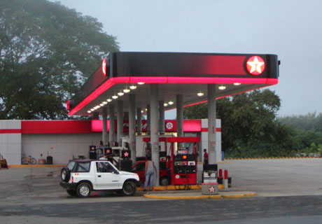 Estación de Servicio Texaco. Lindora San José.